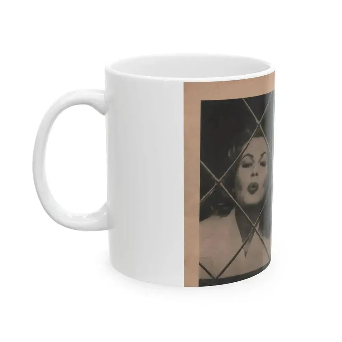 Anita Ekberg #326 - That Girl Anita Pocket Mag. '55 (Vintage Female Icon) White Coffee Mug - Go Mug Yourself