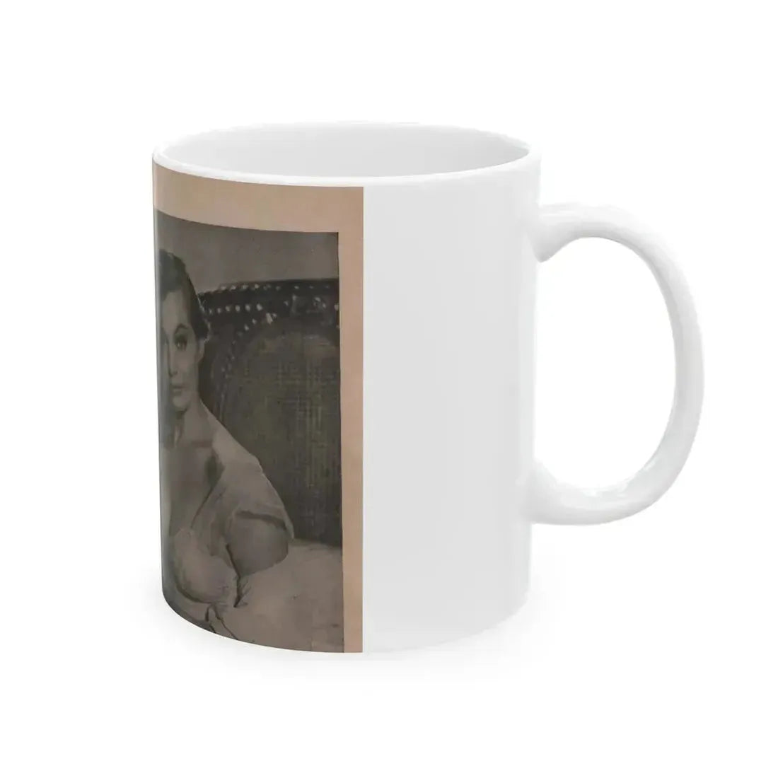 Anita Ekberg #327 - That Girl Anita Pocket Mag. '55 (Vintage Female Icon) White Coffee Mug - Go Mug Yourself