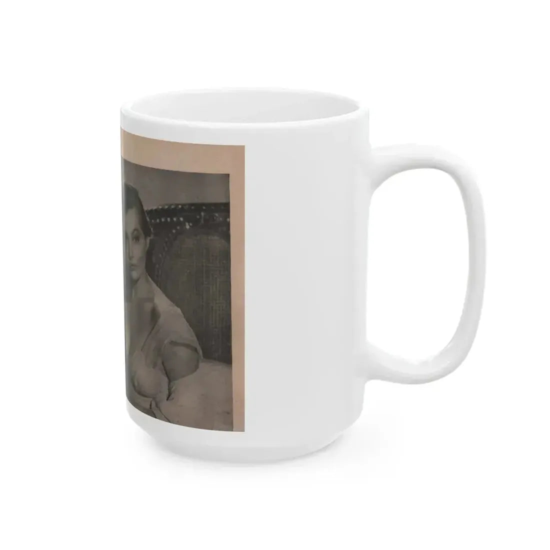 Anita Ekberg #327 - That Girl Anita Pocket Mag. '55 (Vintage Female Icon) White Coffee Mug - Go Mug Yourself