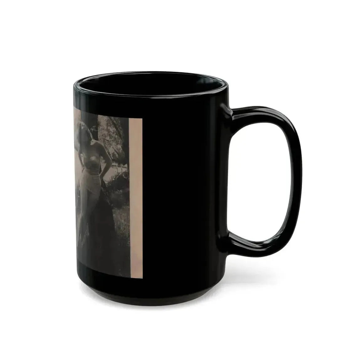 Anita Ekberg #328 - That Girl Anita Pocket Mag. '55 (Vintage Female Icon) Black Coffee Mug - Go Mug Yourself