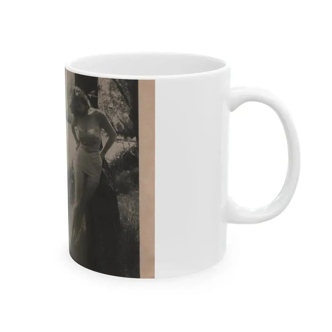 Anita Ekberg #328 - That Girl Anita Pocket Mag. '55 (Vintage Female Icon) White Coffee Mug - Go Mug Yourself