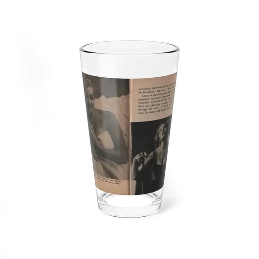 Anita Ekberg #331 - That Girl Anita Pocket Mag. '55 (Vintage Female Icon) Pint Glass 16oz 16oz - Go Mug Yourself