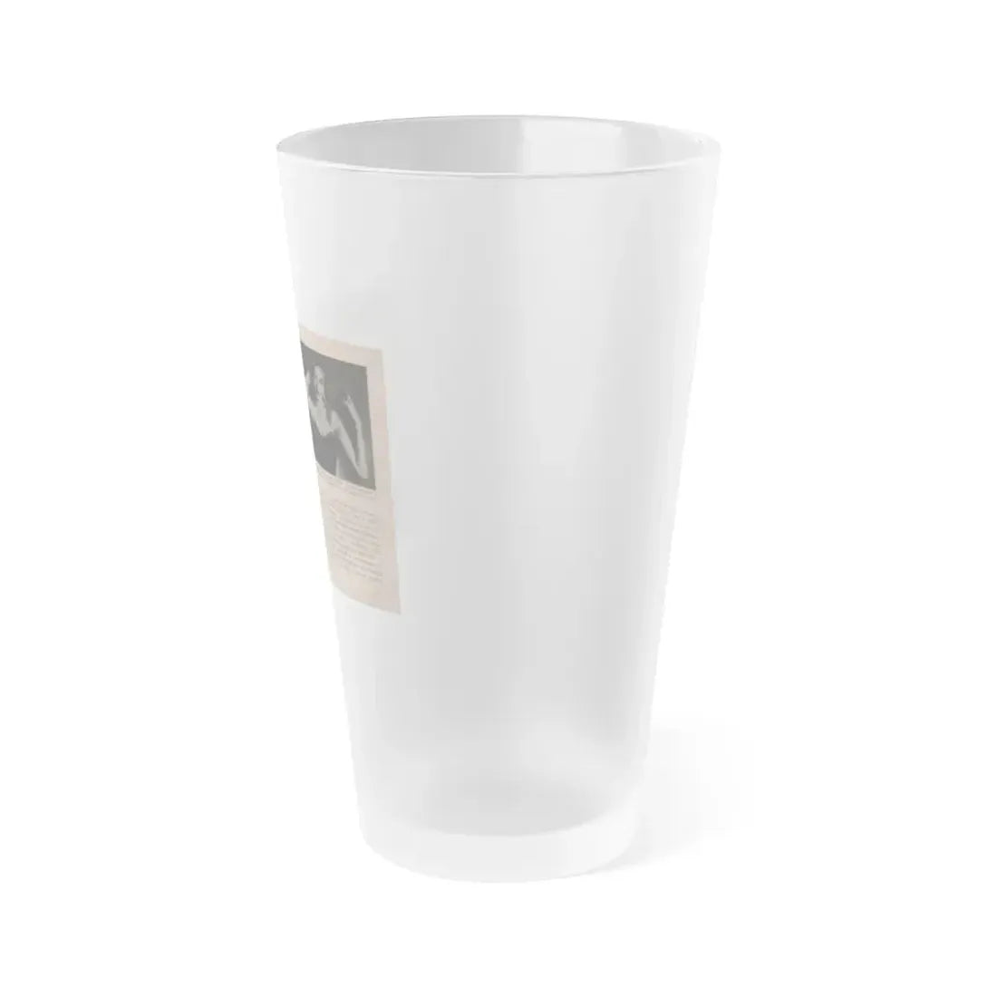 Anita Ekberg #332 - That Girl Anita Pocket Mag. '55 (Vintage Female Icon) Frosted Pint Glass 16oz - Go Mug Yourself