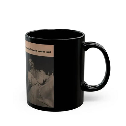 Anita Ekberg #333 - That Girl Anita Pocket Mag. '55 (Vintage Female Icon) Black Coffee Mug - Go Mug Yourself