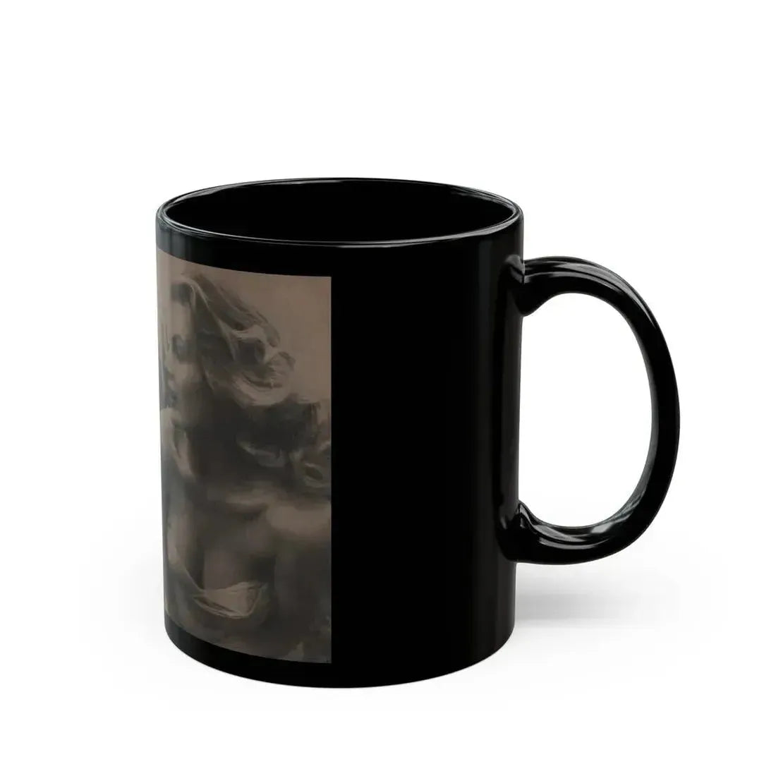 Anita Ekberg #334 - That Girl Anita Pocket Mag. '55 (Vintage Female Icon) Black Coffee Mug - Go Mug Yourself