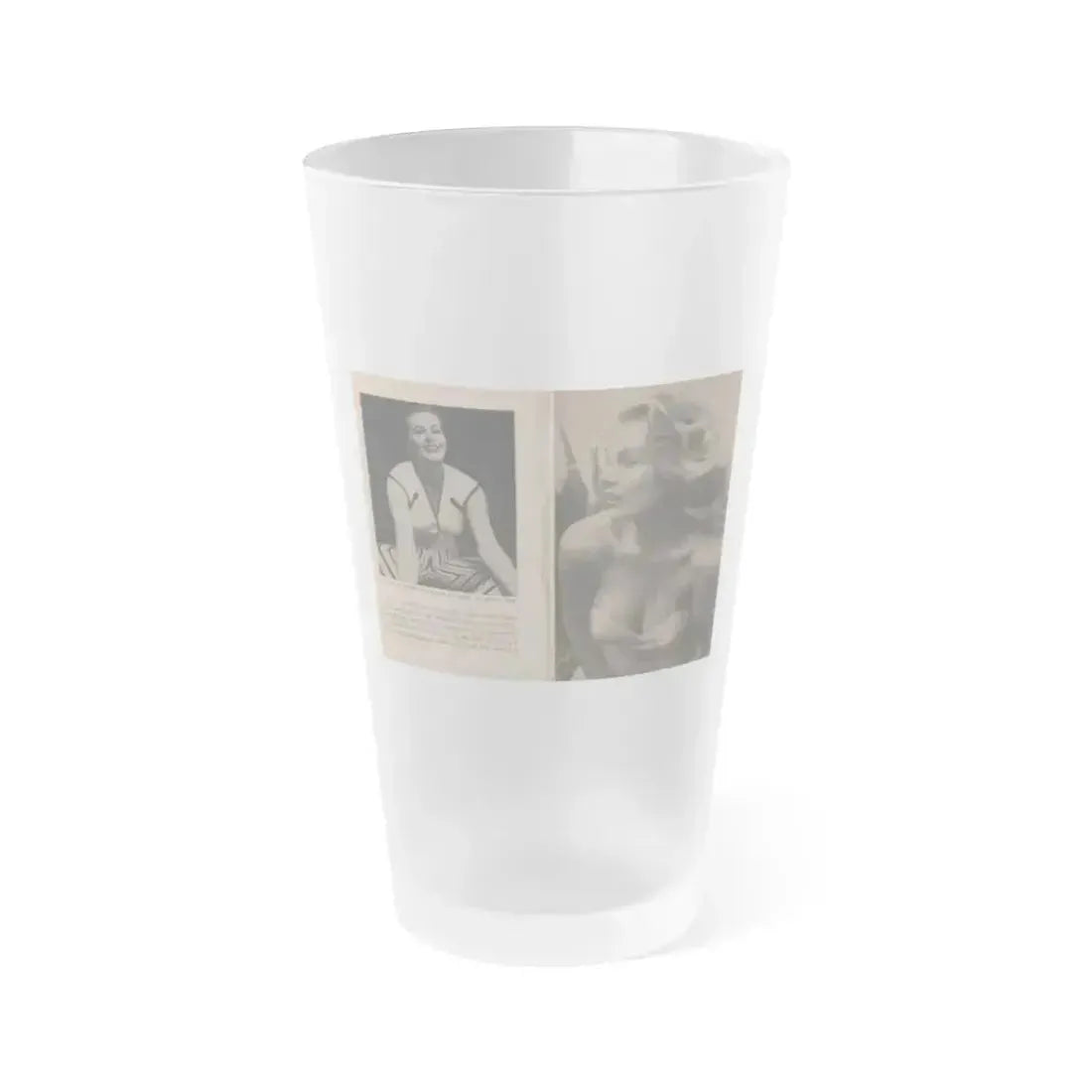 Anita Ekberg #334 - That Girl Anita Pocket Mag. '55 (Vintage Female Icon) Frosted Pint Glass 16oz 16oz Frosted - Go Mug Yourself