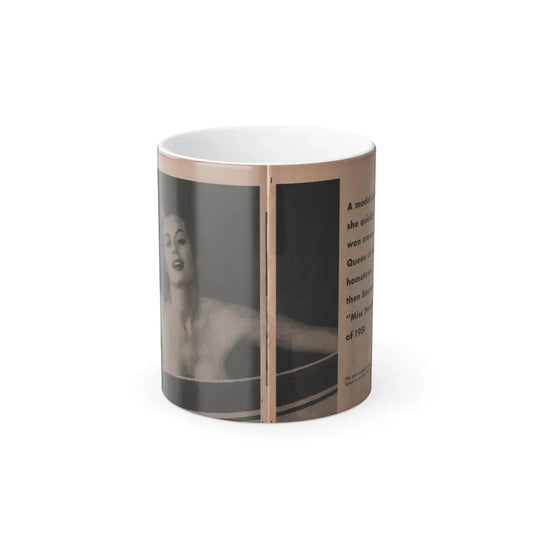 Anita Ekberg #335 - That Girl Anita Pocket Mag. '55 (Vintage Female Icon) Color Changing Coffee Mug 11oz - Go Mug Yourself