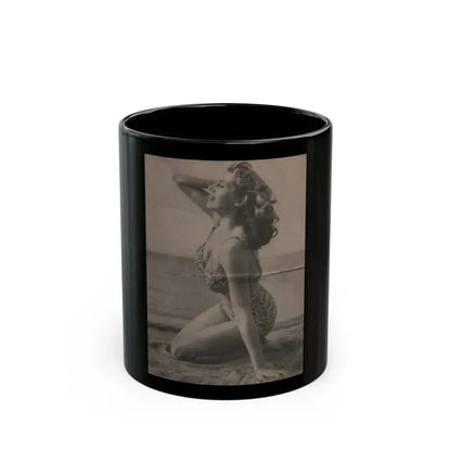 Anita Ekberg #336 - That Girl Anita Pocket Mag. '55 (Vintage Female Icon) Black Coffee Mug 11oz - Go Mug Yourself