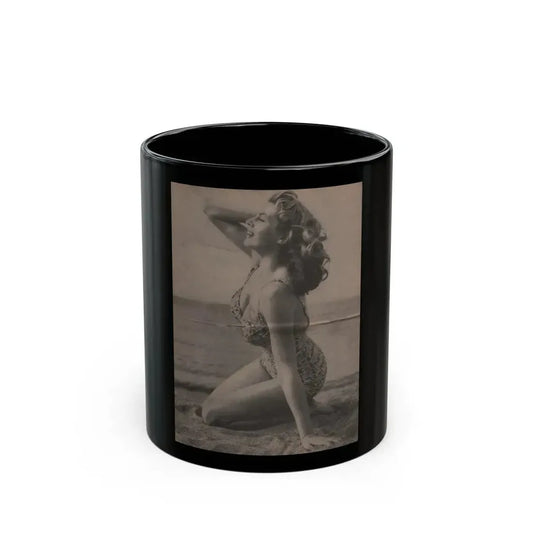 Anita Ekberg #336 - That Girl Anita Pocket Mag. '55 (Vintage Female Icon) Black Coffee Mug 11oz - Go Mug Yourself
