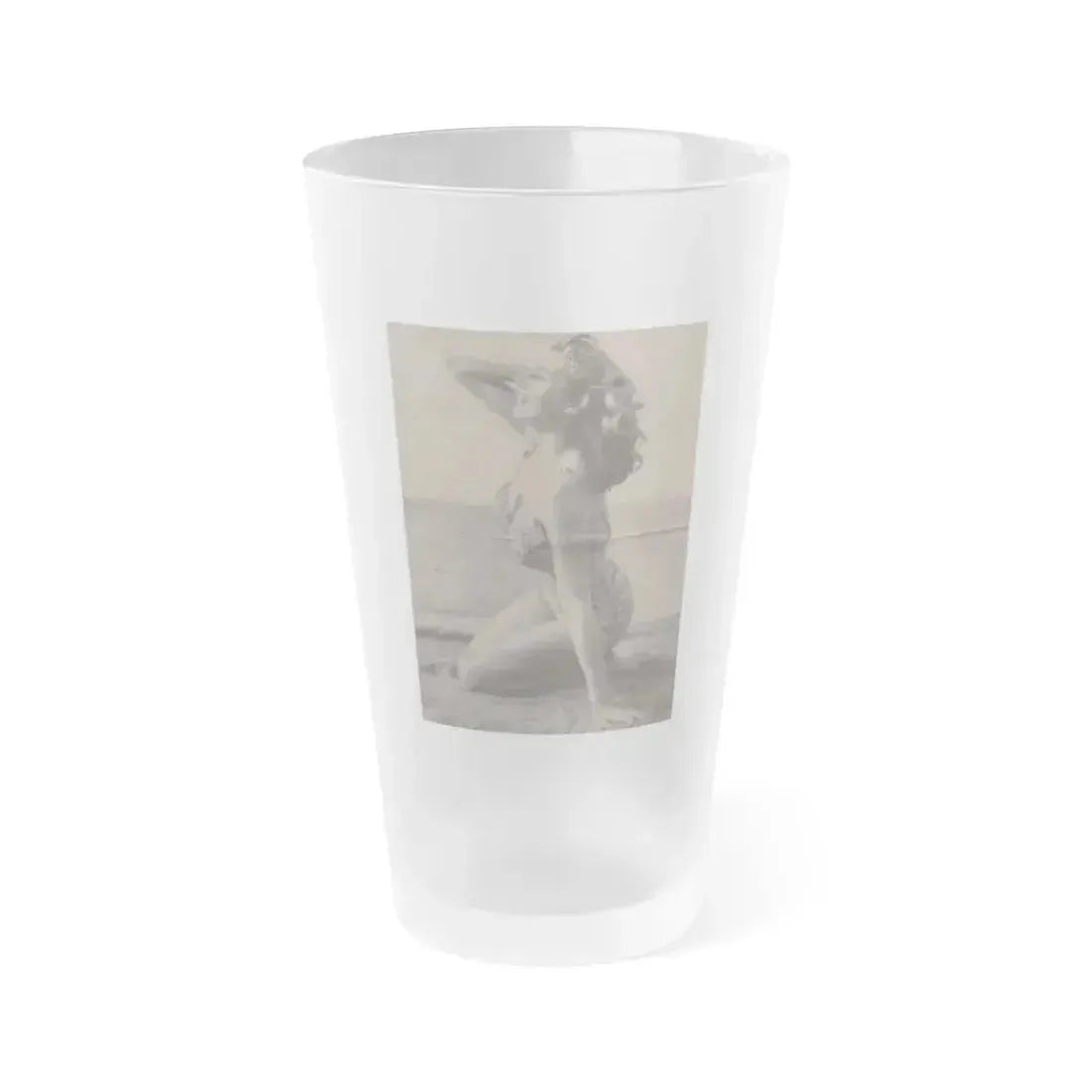 Anita Ekberg #336 - That Girl Anita Pocket Mag. '55 (Vintage Female Icon) Frosted Pint Glass 16oz 16oz Frosted - Go Mug Yourself