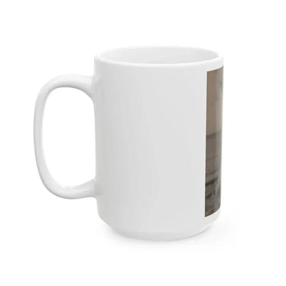 Anita Ekberg #336 - That Girl Anita Pocket Mag. '55 (Vintage Female Icon) White Coffee Mug - Go Mug Yourself