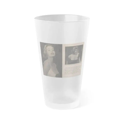 Anita Ekberg #337 - That Girl Anita Pocket Mag. '55 (Vintage Female Icon) Frosted Pint Glass 16oz 16oz Frosted - Go Mug Yourself