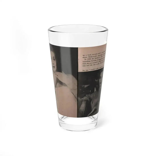 Anita Ekberg #339 - That Girl Anita Pocket Mag. '55 (Vintage Female Icon) Pint Glass 16oz 16oz - Go Mug Yourself