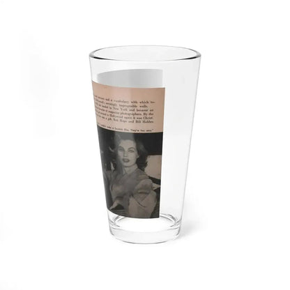 Anita Ekberg #339 - That Girl Anita Pocket Mag. '55 (Vintage Female Icon) Pint Glass 16oz - Go Mug Yourself