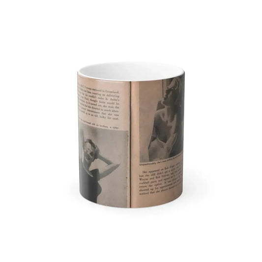 Anita Ekberg #341 - That Girl Anita Pocket Mag. '55 (Vintage Female Icon) Color Changing Mug 11oz 11oz - Go Mug Yourself