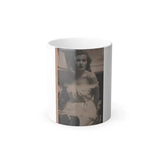 Anita Ekberg #342 - That Girl Anita Pocket Mag. '55 (Vintage Female Icon) Color Changing Mug 11oz 11oz - Go Mug Yourself