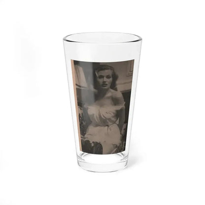 Anita Ekberg #342 - That Girl Anita Pocket Mag. '55 (Vintage Female Icon) Pint Glass 16oz 16oz - Go Mug Yourself