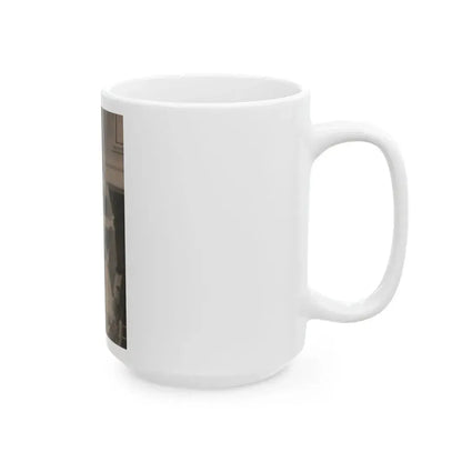Anita Ekberg #342 - That Girl Anita Pocket Mag. '55 (Vintage Female Icon) White Coffee Mug - Go Mug Yourself