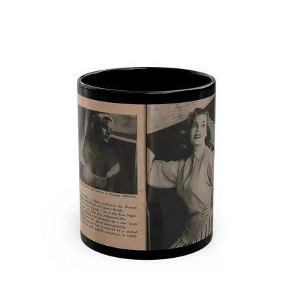 Anita Ekberg #343 - That Girl Anita Pocket Mag. '55 (Vintage Female Icon) Black Coffee Mug 11oz - Go Mug Yourself