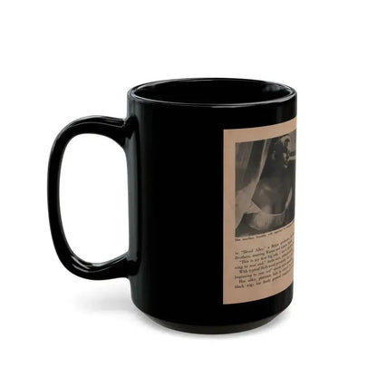 Anita Ekberg #343 - That Girl Anita Pocket Mag. '55 (Vintage Female Icon) Black Coffee Mug - Go Mug Yourself