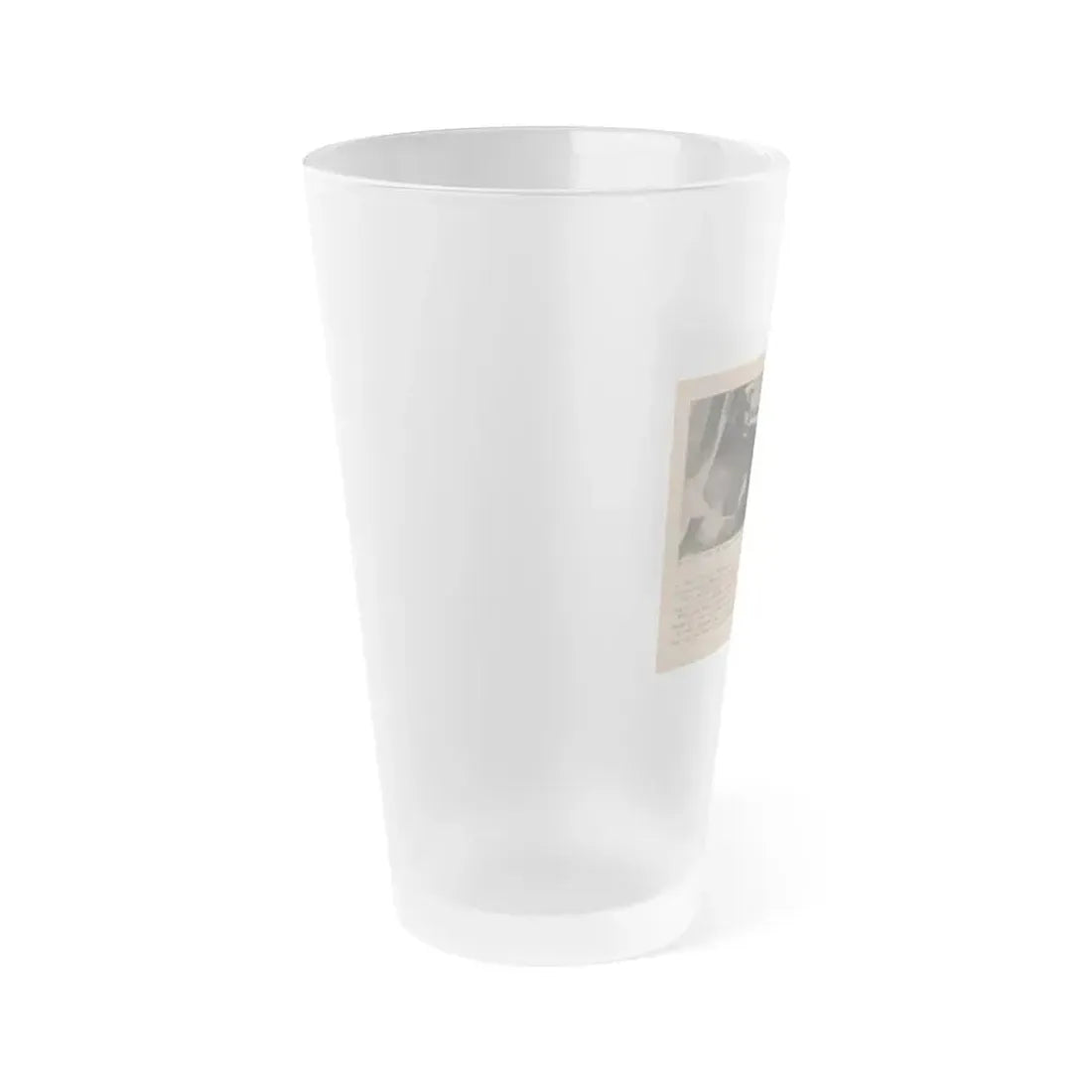 Anita Ekberg #343 - That Girl Anita Pocket Mag. '55 (Vintage Female Icon) Frosted Pint Glass 16oz - Go Mug Yourself