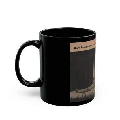 Anita Ekberg #344 - That Girl Anita Pocket Mag. '55 (Vintage Female Icon) Black Coffee Mug - Go Mug Yourself