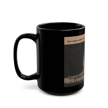 Anita Ekberg #344 - That Girl Anita Pocket Mag. '55 (Vintage Female Icon) Black Coffee Mug - Go Mug Yourself