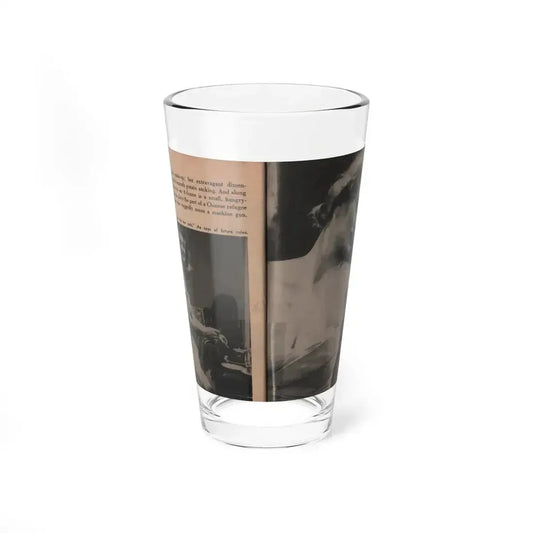 Anita Ekberg #345 - That Girl Anita Pocket Mag. '55 (Vintage Female Icon) Pint Glass 16oz 16oz - Go Mug Yourself