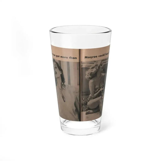 Anita Ekberg #346 - That Girl Anita Pocket Mag. '55 (Vintage Female Icon) Pint Glass 16oz 16oz - Go Mug Yourself