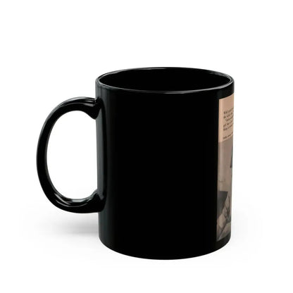 Anita Ekberg #347 - That Girl Anita Pocket Mag. '55 (Vintage Female Icon) Black Coffee Mug - Go Mug Yourself