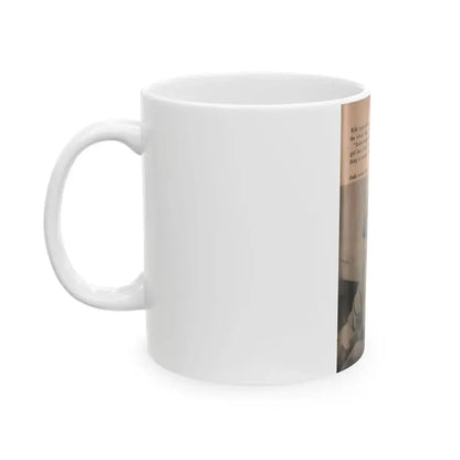 Anita Ekberg #347 - That Girl Anita Pocket Mag. '55 (Vintage Female Icon) White Coffee Mug - Go Mug Yourself