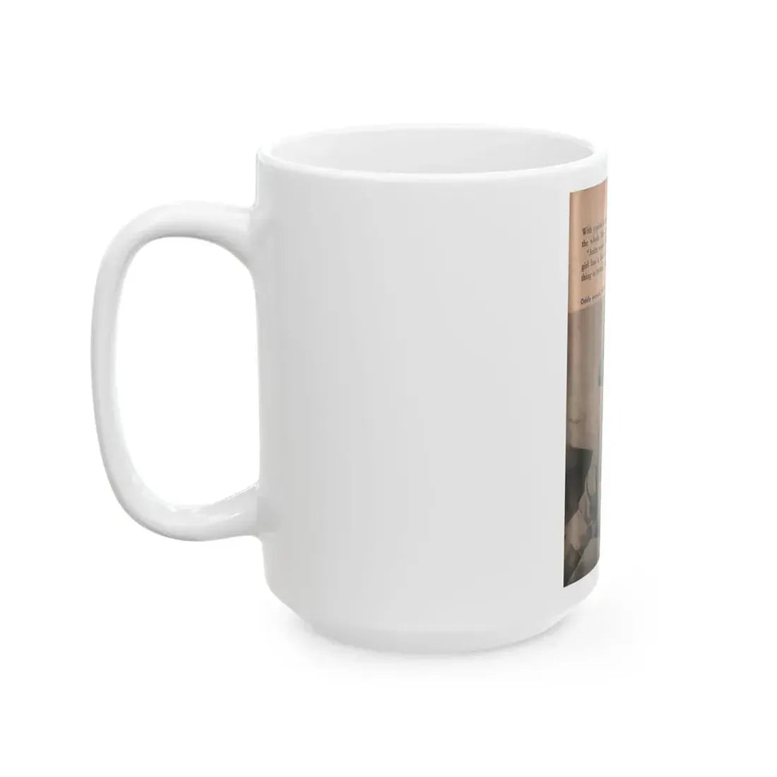 Anita Ekberg #347 - That Girl Anita Pocket Mag. '55 (Vintage Female Icon) White Coffee Mug - Go Mug Yourself