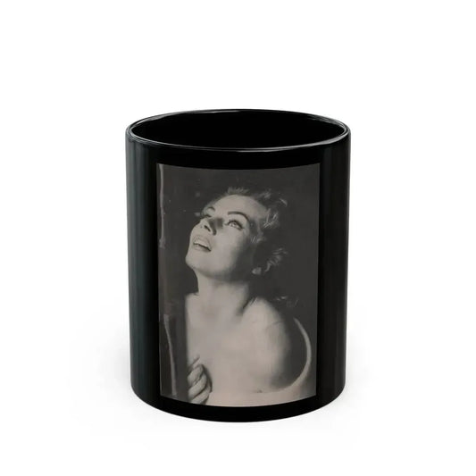 Anita Ekberg #350 - That Girl Anita Pocket Mag. '55 (Vintage Female Icon) Black Coffee Mug 11oz - Go Mug Yourself