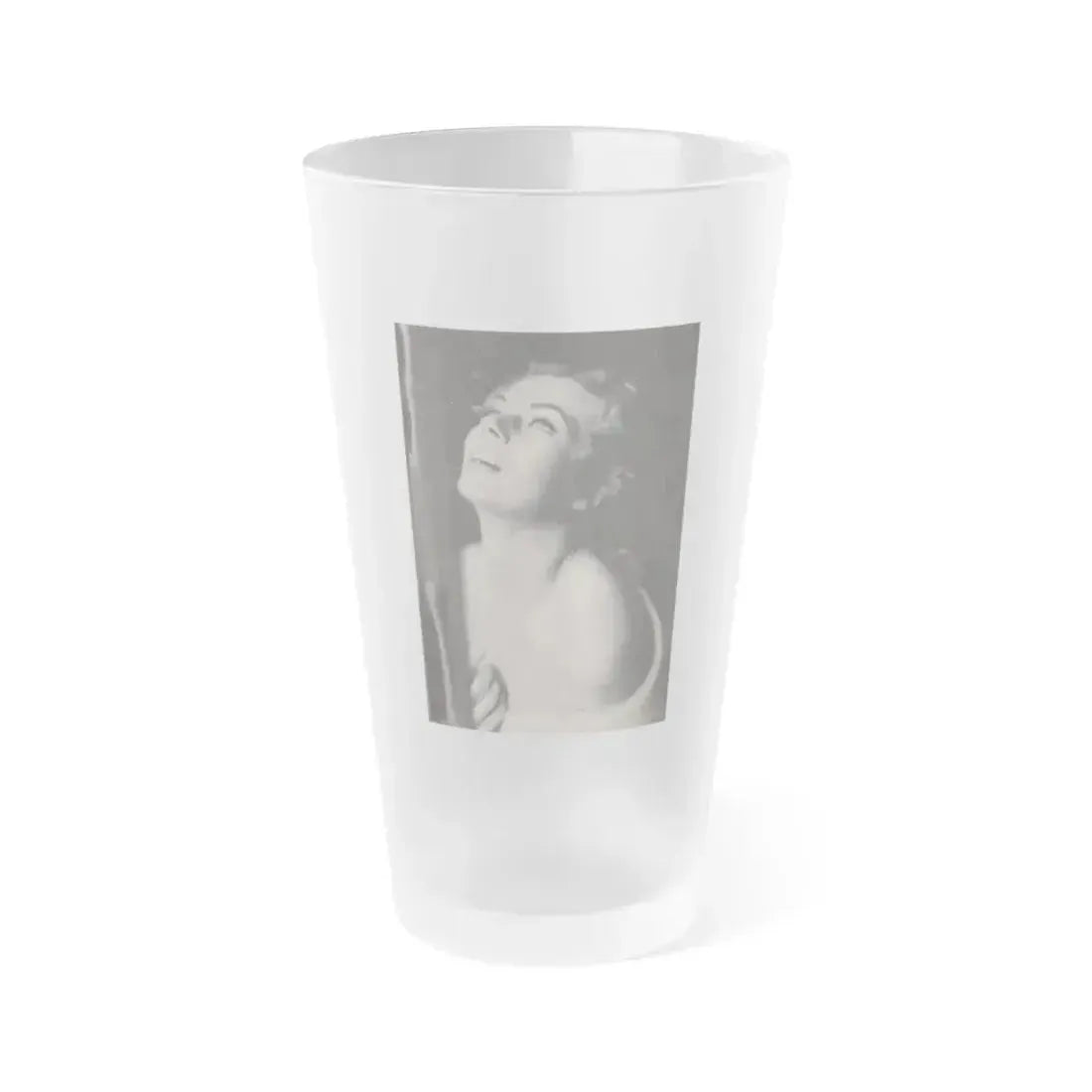 Anita Ekberg #350 - That Girl Anita Pocket Mag. '55 (Vintage Female Icon) Frosted Pint Glass 16oz 16oz Frosted - Go Mug Yourself