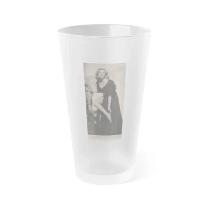 Anita Ekberg #352 - Modern Screen Mag. July '55 (Vintage Female Icon) Frosted Pint Glass 16oz 16oz Frosted - Go Mug Yourself