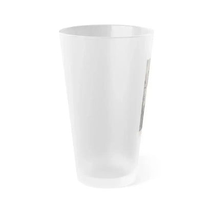 Anita Ekberg #352 - Modern Screen Mag. July '55 (Vintage Female Icon) Frosted Pint Glass 16oz - Go Mug Yourself