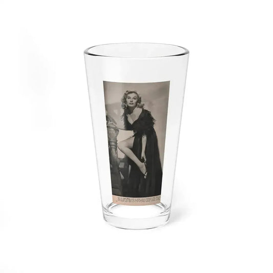 Anita Ekberg #352 - Modern Screen Mag. July '55 (Vintage Female Icon) Pint Glass 16oz 16oz - Go Mug Yourself