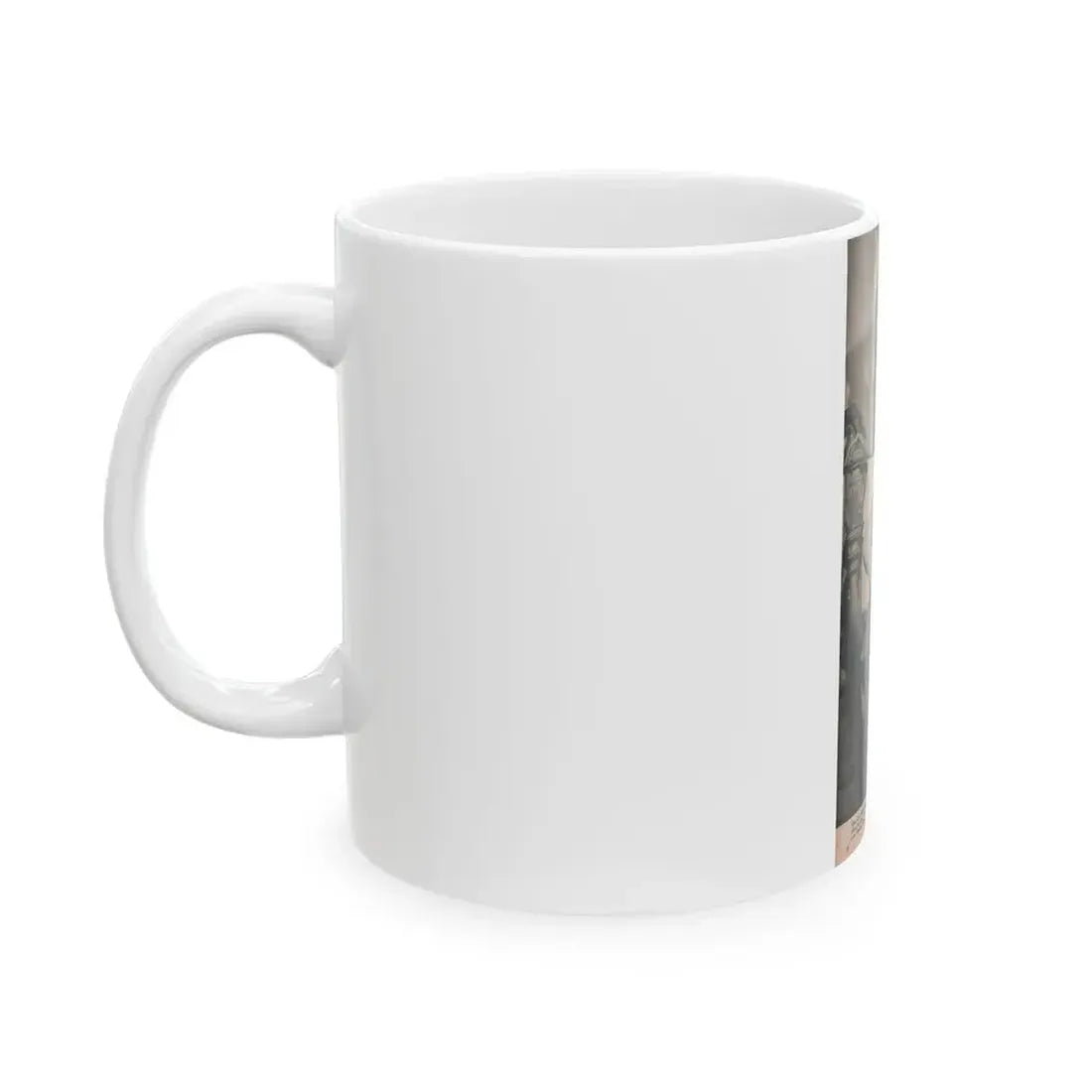 Anita Ekberg #352 - Modern Screen Mag. July '55 (Vintage Female Icon) White Coffee Mug - Go Mug Yourself