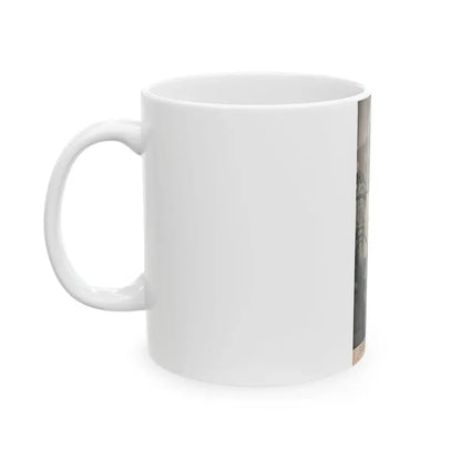Anita Ekberg #352 - Modern Screen Mag. July '55 (Vintage Female Icon) White Coffee Mug - Go Mug Yourself