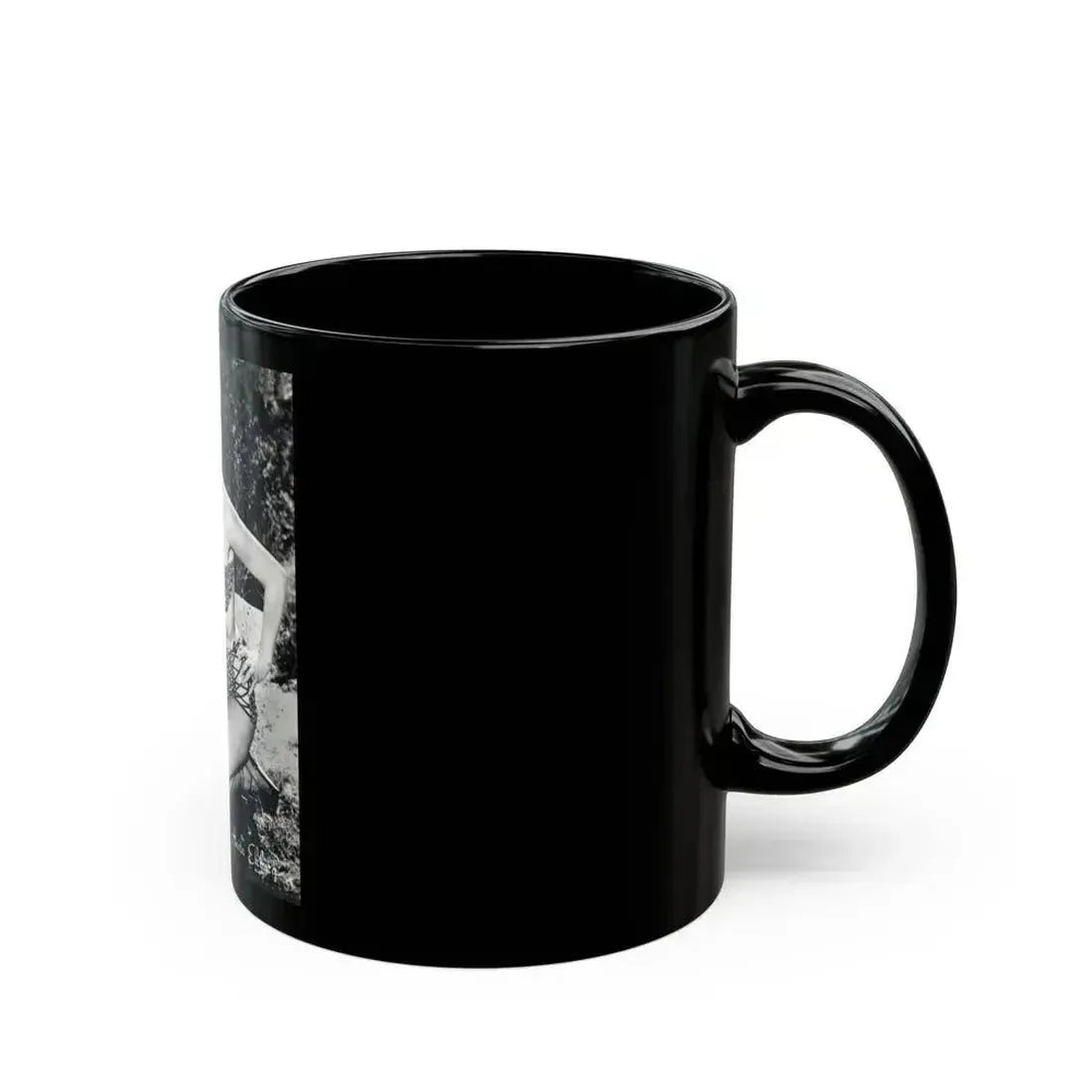 Anita Ekberg #358 (Vintage Female Icon) Black Coffee Mug - Go Mug Yourself