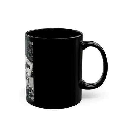 Anita Ekberg #358 (Vintage Female Icon) Black Coffee Mug - Go Mug Yourself