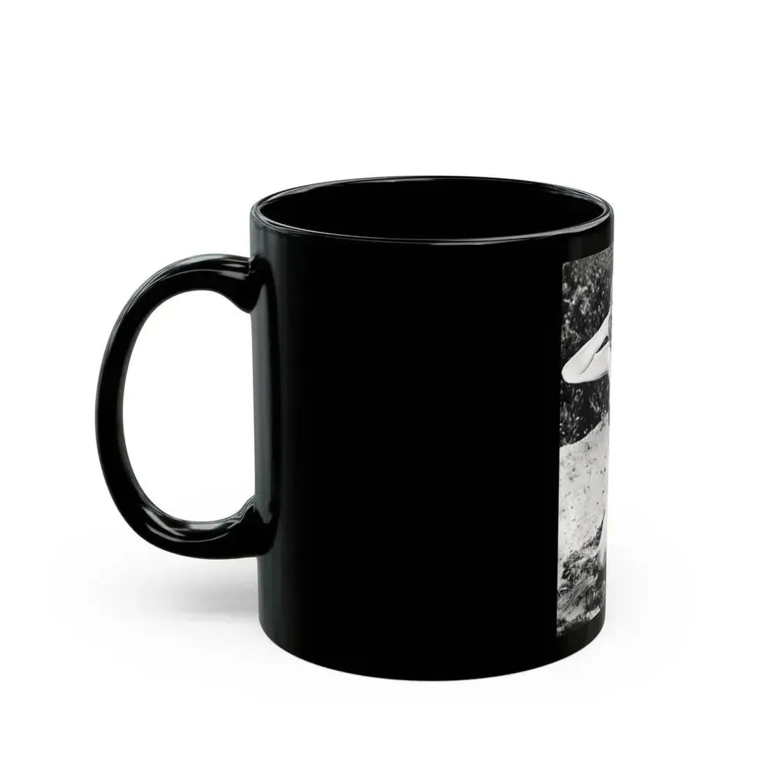 Anita Ekberg #358 (Vintage Female Icon) Black Coffee Mug - Go Mug Yourself