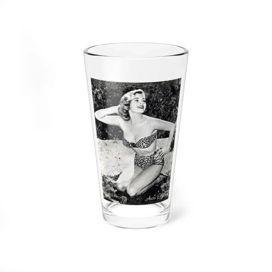 Anita Ekberg #358 (Vintage Female Icon) Pint Glass 16oz 16oz - Go Mug Yourself