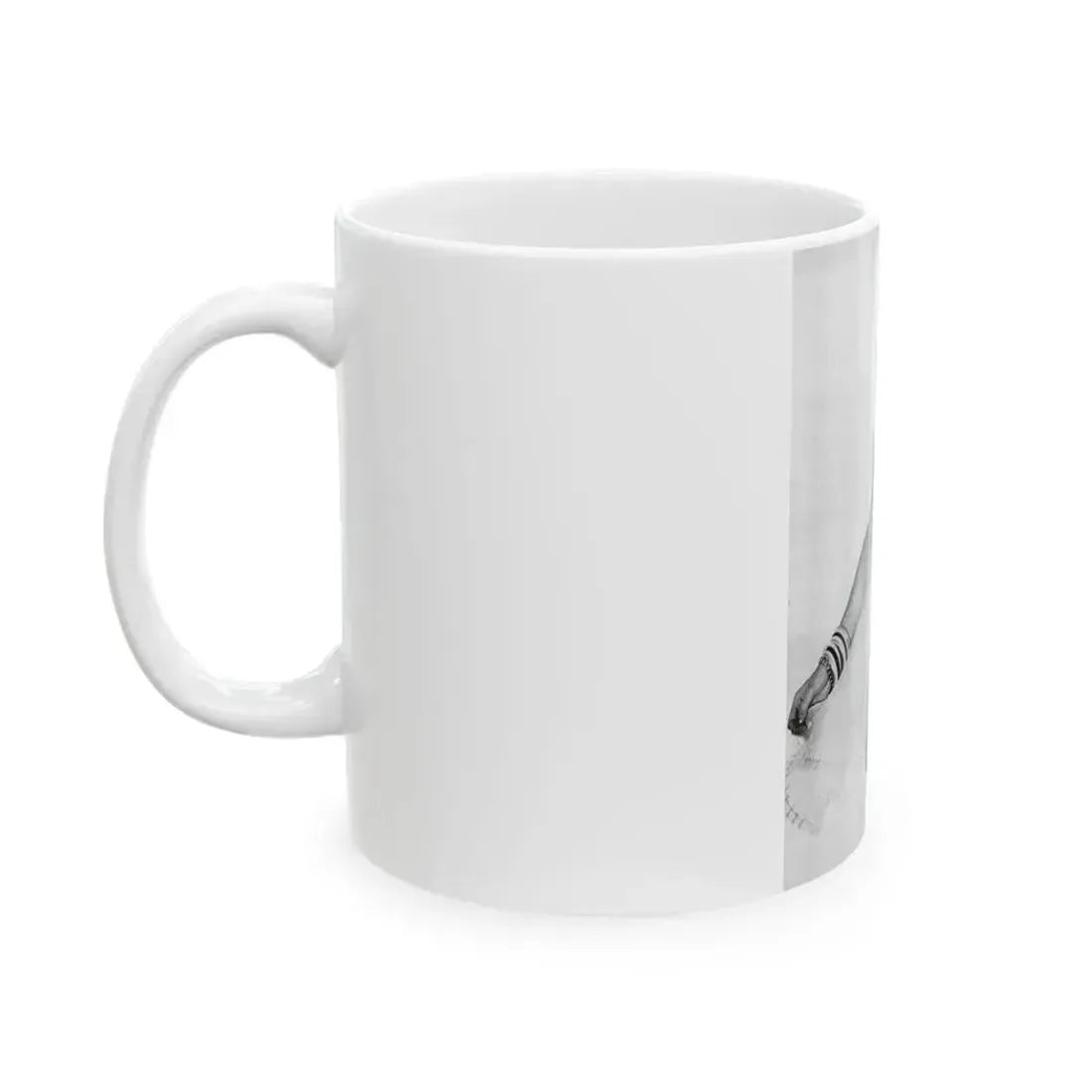 Anita Ekberg #361 - See through top (Vintage Female Icon) White Coffee Mug - Go Mug Yourself