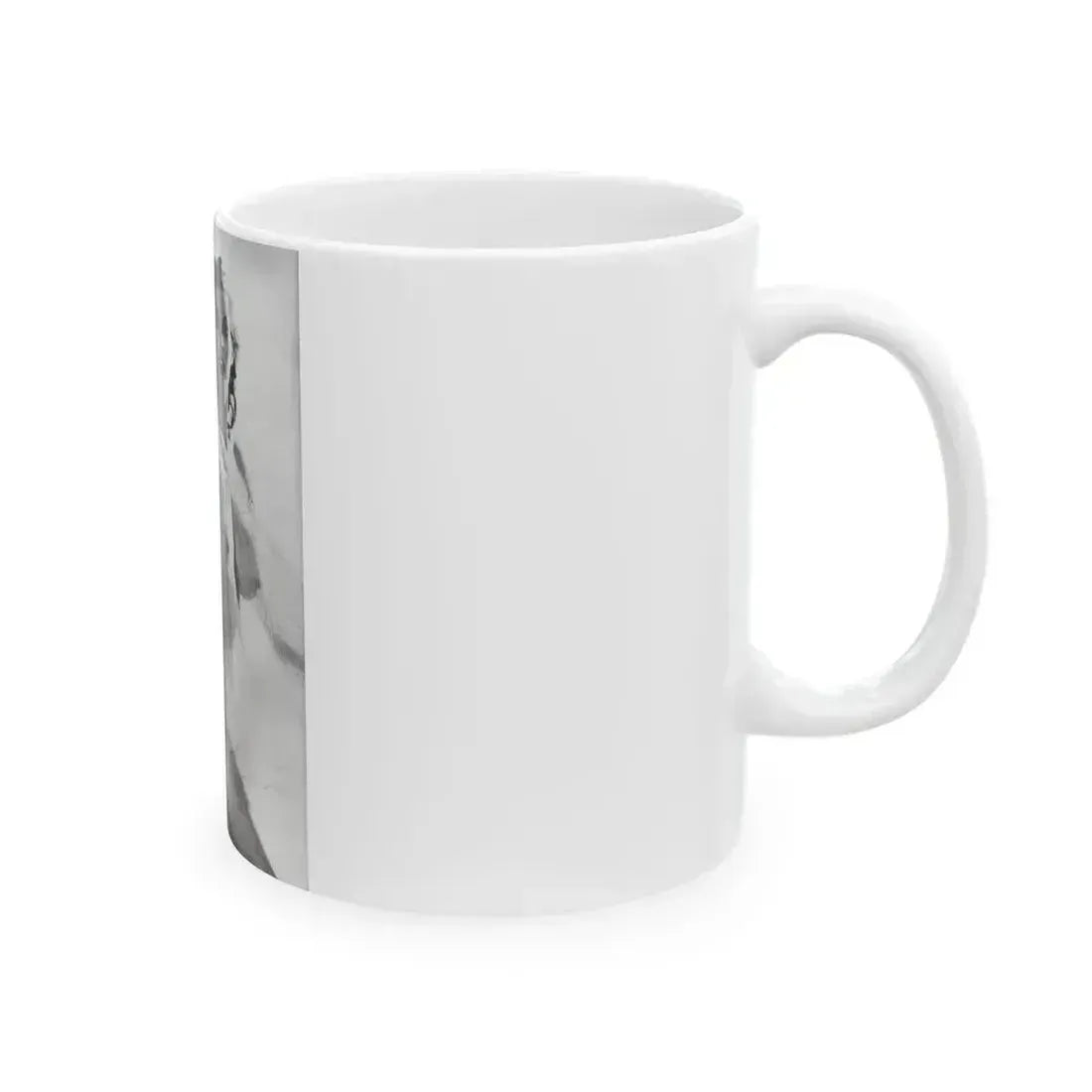 Anita Ekberg #361 - See through top (Vintage Female Icon) White Coffee Mug - Go Mug Yourself