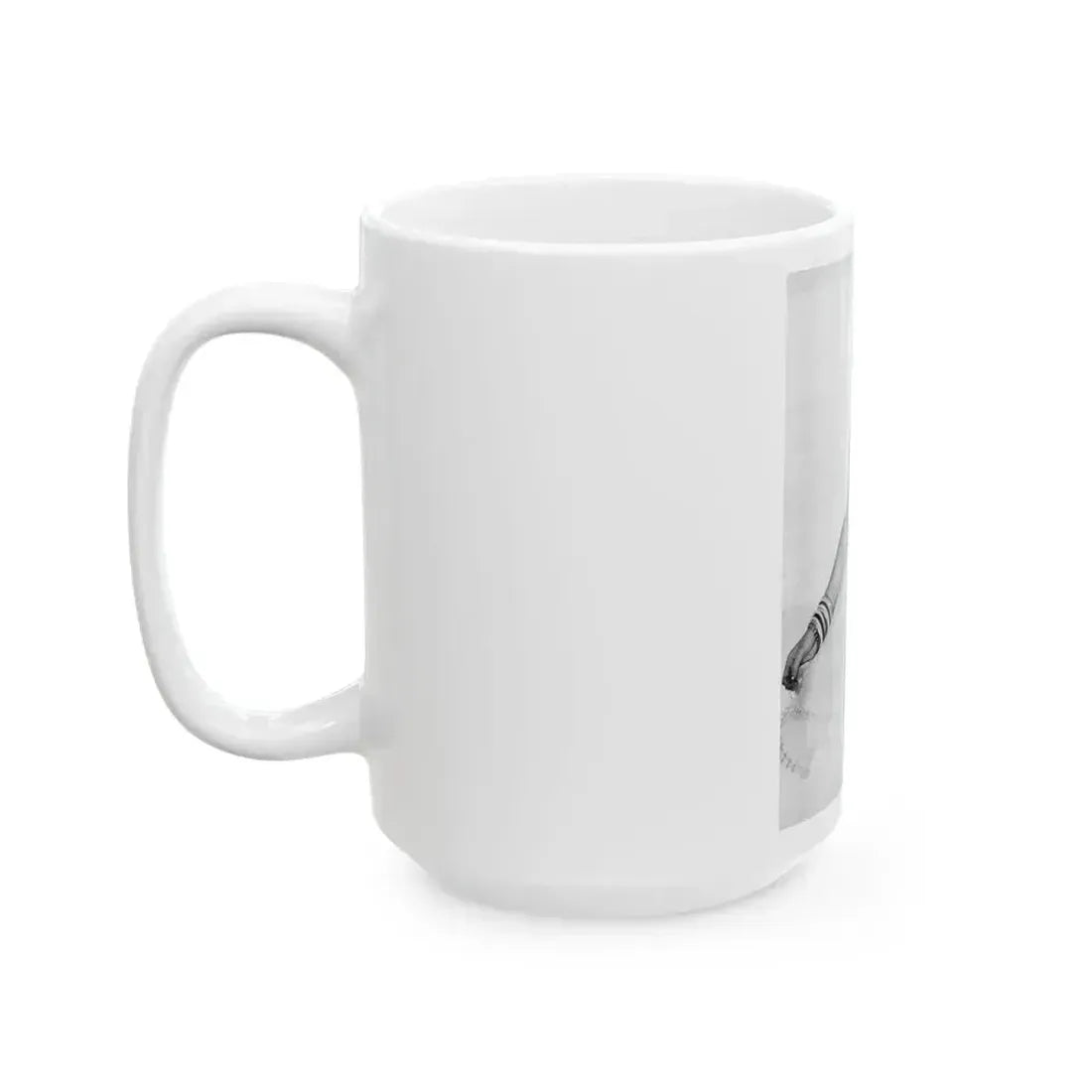 Anita Ekberg #361 - See through top (Vintage Female Icon) White Coffee Mug - Go Mug Yourself