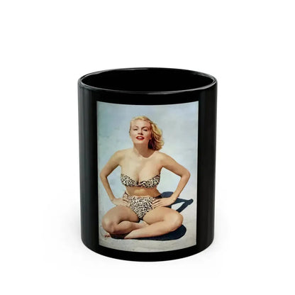 Anita Ekberg #362 (Vintage Female Icon) Black Coffee Mug 11oz - Go Mug Yourself