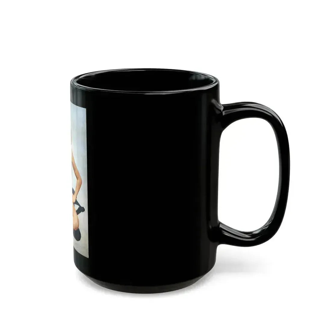 Anita Ekberg #362 (Vintage Female Icon) Black Coffee Mug - Go Mug Yourself