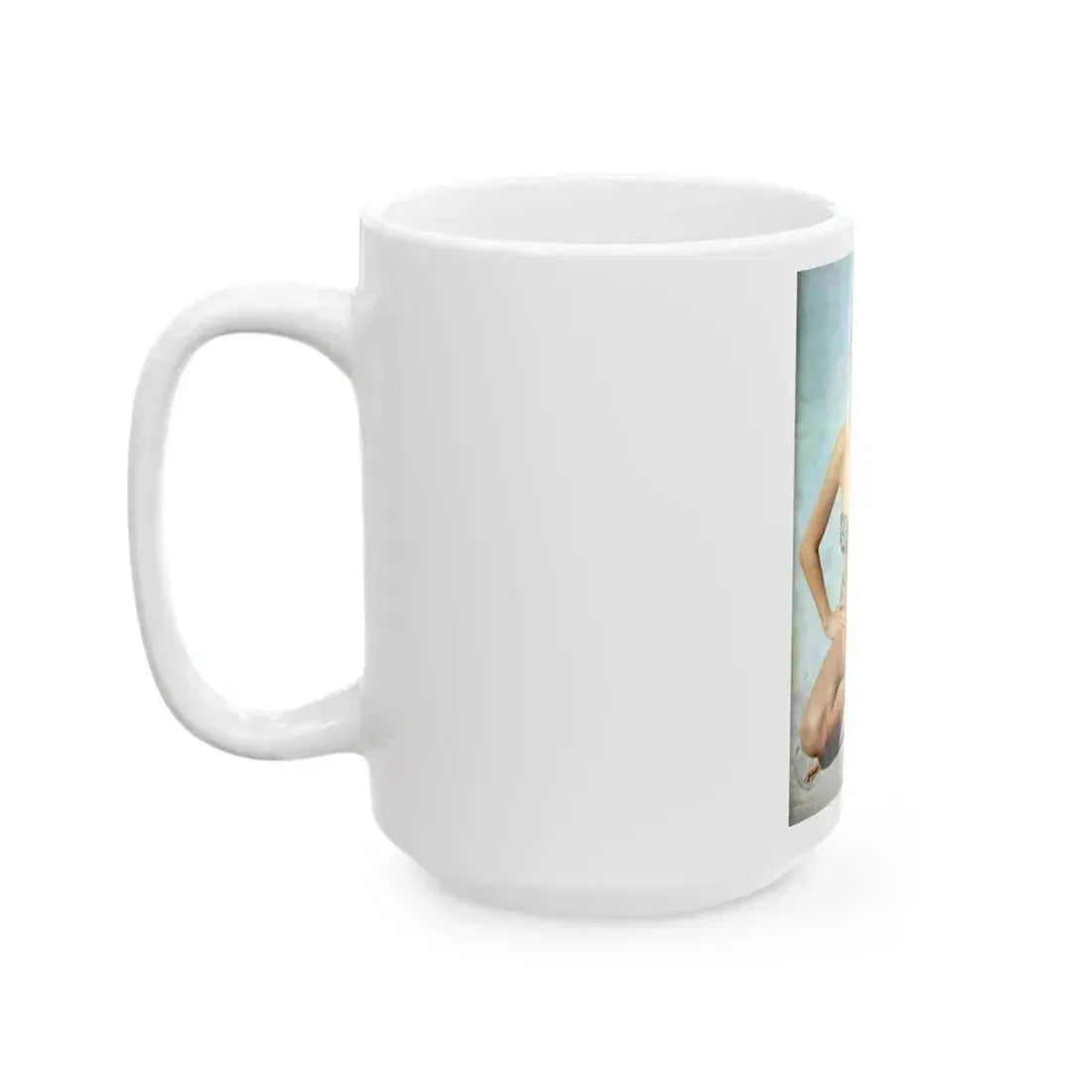 Anita Ekberg #362 (Vintage Female Icon) White Coffee Mug - Go Mug Yourself