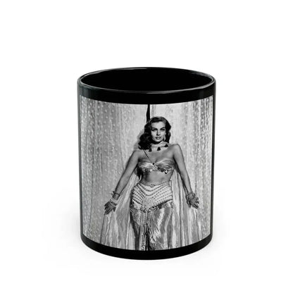 Anita Ekberg #369 (Vintage Female Icon) Black Coffee Mug 11oz - Go Mug Yourself